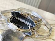 Colestore Louis Vuitton Capucines Mini Features a Metallic Silver 21x14x8cm - 2
