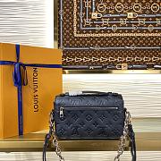 Colestore Louis Vuitton Pochette Metis East West Monogram Empreinte Navy M26456 21.5 x 13.5 x 6 cm - 4