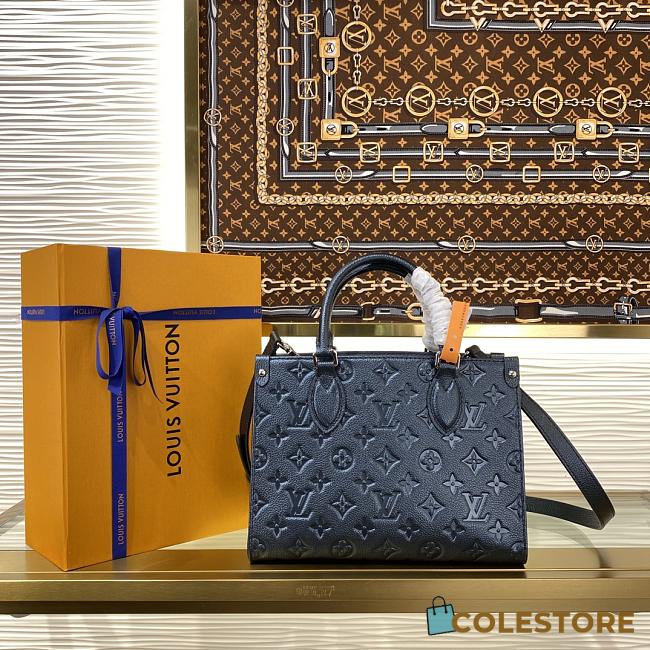Colestore Louis Vuitton OnTheGo PM Monogram Empreinte Leather M45653 25x19x11.5cm - 1