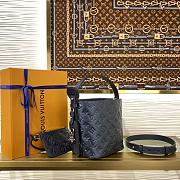 Colestore Louis Vuitton All In BB Monogram Empreinte Leather Navy M26430 6 x 18 x 12 cm - 4