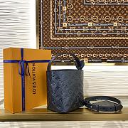 Colestore Louis Vuitton All In BB Monogram Empreinte Leather Navy M26430 6 x 18 x 12 cm - 3