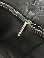 Colestore Balenciaga Bel Air Carry All Bag Medium in Black Smooth Calfskin, Aged-silver Hardware 37x28x17cm - 2
