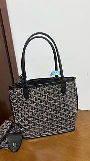 Colestore Goyard Anjou Mini Bag Black 19.5x9x19.5cm - 6