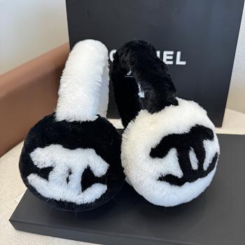 Colestore Chanel Earmuffs  Shearling Lambskin