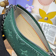 Colestore Louis Vuitton Key Pouch S Monogram Canvas Green 15x1x9cm - 6