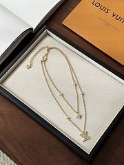 Colestore Louis Vuitton Lady LV Necklace Gold  - 1