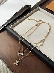 Colestore Louis Vuitton Lady LV Necklace Gold  - 5
