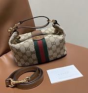 Colestore Gucci Vanity Mini Bag in Beige and Brown GG Canvas 19x10x9 - 1