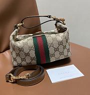 Colestore Gucci Vanity Mini Bag in Beige and Brown GG Canvas 19x10x9 - 5