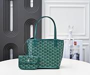	 Colestore Goyard Anjou Mini Bag Green 19.5x9x19.5cm - 1