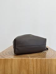 	 Colestore Loewe Medium Flamenco Purse in Mellow Nappa Lambskin Brown 30x20x10.5cm - 5