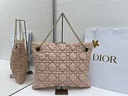 Colestore Dior Cannage Quilted Tote in Soft Pink Leather 38x28.5cm - 6