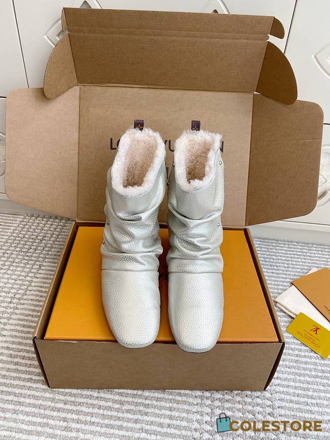 Colestore Louis Vuitton Nomad Boot in Silver - 1