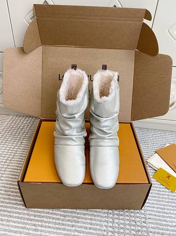 Colestore Louis Vuitton Nomad Boot in Silver