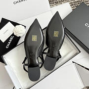 Colestore Chanel Mary Janes Lambskin & Imitation Pearls Black - 5