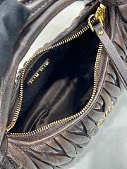 Colestore Miu Miu Wander Matelassé Nappa Leather Bag Coffee 20x17x6cm - 3