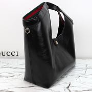 Colestore Gucci Giglio Large Tote Bag in Black Leather 60×47×16cm - 5