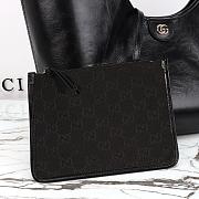 Colestore Gucci Giglio Large Tote Bag in Black Leather 60×47×16cm - 4