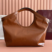 Colestore Gucci Giglio Large Tote Bag in Dark Brown Leather 60×47×16cm - 5