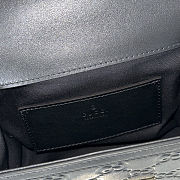 	 Colestore Gucci Padlock Small Top Handle Bag in Black GG leather 20x13x8cm - 2