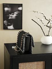 Colestore Chanel Black Denim 2.55 Night Flight Mademoiselle Flap bag 21x17x6cm - 5