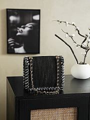 Colestore Chanel Black Denim 2.55 Night Flight Mademoiselle Flap bag 21x17x6cm - 2