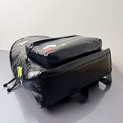 Colestore Balenciaga Explorer Backpack in Black 34x12x46cm - 6