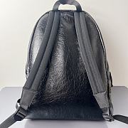 Colestore Balenciaga Explorer Backpack in Black 34x12x46cm - 2