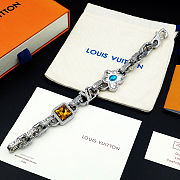 Colestore Louis Vuitton by Tyler the Creator Paradise Stone Bracelet Silver Color - 2