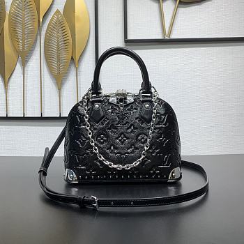 Colestore  Louis Vuitton Alma Trunk BB H27 Black M27812 19 x 11 x 22cm