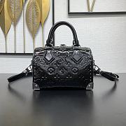 Colestore Louis Vuitton Speedy Trunk 20 H27 Black M27921 13.5 x 11 x 20.5cm - 3