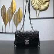 Colestore  Louis Vuitton Trunkie Fashion Leather Black M28137 16 x 8 x 27cm - 1