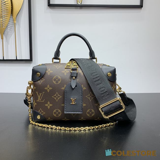 Colestore Louis Vuitton Petite Malle Souple Monogram Canvas 20 x 14 x 7.5cm - 1