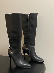 Colestore Louis Vuitton Legacy High Boots in Black Leather - 1