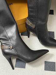 Colestore Louis Vuitton Legacy High Boots in Black Leather - 6