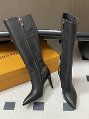 Colestore Louis Vuitton Legacy High Boots in Black Leather - 4