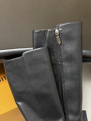 Colestore Louis Vuitton Legacy High Boots in Black Leather - 3