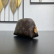 Colestore Louis Vuitton Brown Monogram Cosmetic Pouch M25653 9 × 5.5 × 13.5 cm - 5