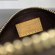 Colestore Louis Vuitton Brown Monogram Cosmetic Pouch M25653 9 × 5.5 × 13.5 cm - 4