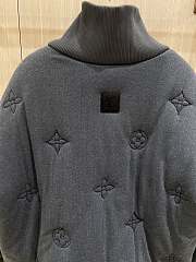 Colestore Louis Vuitton Elegant Monogram Knitted Down Blouson - 5