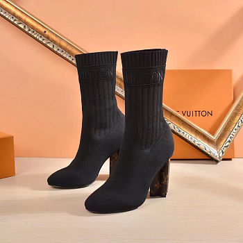 Colestore Louis Vuitton Silhouette Ankle Boots