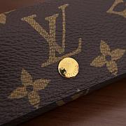 Colestore Louis Vuitton Key Pouch Monogram Canvas Brown 12 x 7 x 1.5 cm - 2