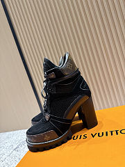 Colestore Louis Vuitton LV Ankle Boots Short Shoes Waist Side Line Leather - 3