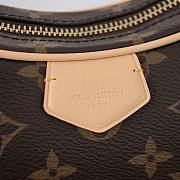 Colestore Croissant Bag MM Monogram Canvas M46828 15x5x25cm - 6