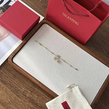 Colestore Valentino Cherryfic Bracelet In Metal And Swarovski Crystals