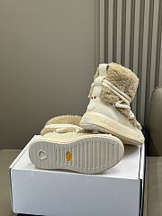 Colestore Moncler Altive Mid Teddy Snow Boots Light Beige - 2