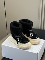 Colestore Moncler Altive Mid Teddy Snow Boots Black - 2