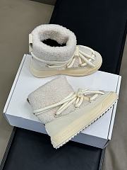 Colestore Moncler Altive Mid Teddy Snow Boots White - 4