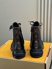 Colestore Louis Vuitton LV Squad Lace-up Ankle Boot - 4