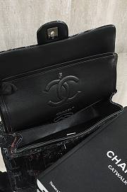 Colestore Chanel Classic Black, White & Red Crossbody 25cm - 6